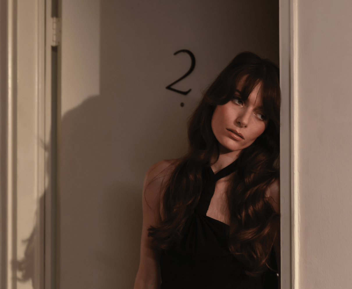 Woman in doorway